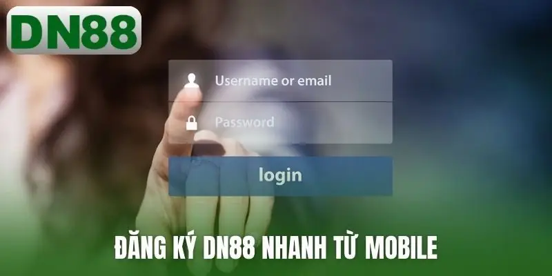 Đăng ký DN88 nhanh từ mobile